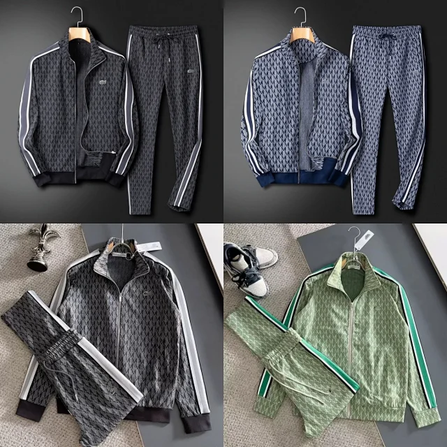 Lacoste Matching Sets Short-Sleeve Top and Drawstring Shorts Set product detail image 3