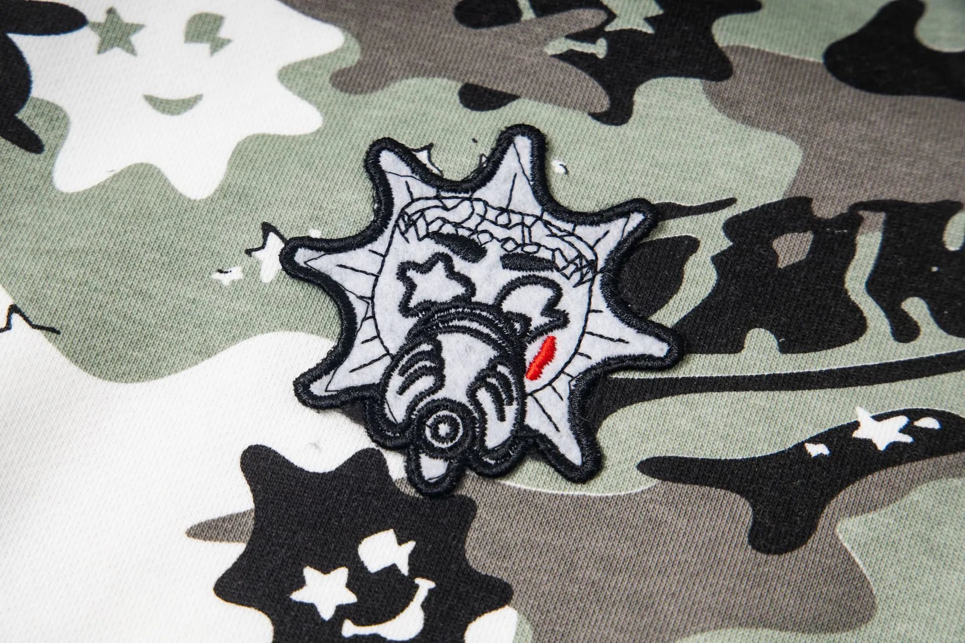 Design Glory Gang Camo Print Hoodie Multicolor Hoodie - 17