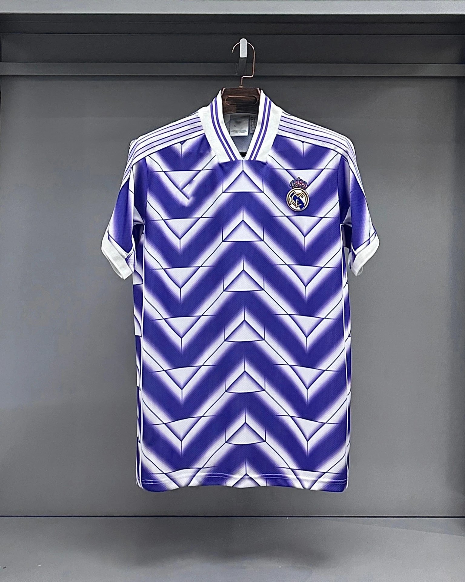 Adidas x Real Madrid Collaboration Long-Sleeve Jersey Blue - 6