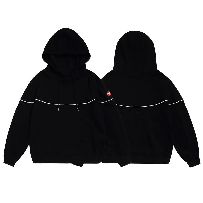 Black Hoodie With Wh