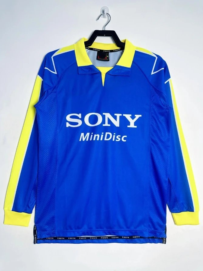 Umbro Inter Milan 1997-98 Away Jersey Purple Striped Long Sleeve Football Shirt - 13