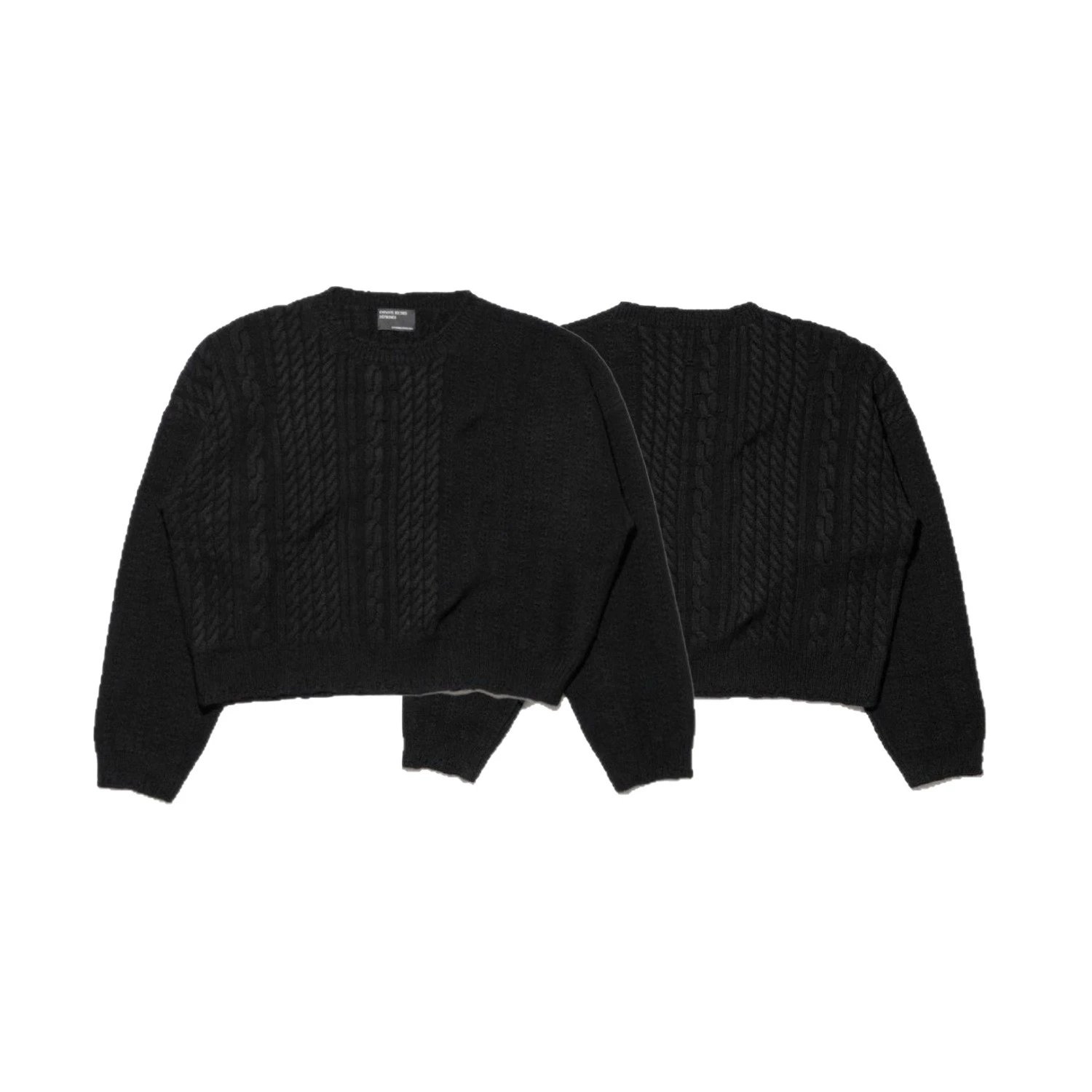 Enfants Riches Déprimés Knitwear Cropped knit sweater image 5