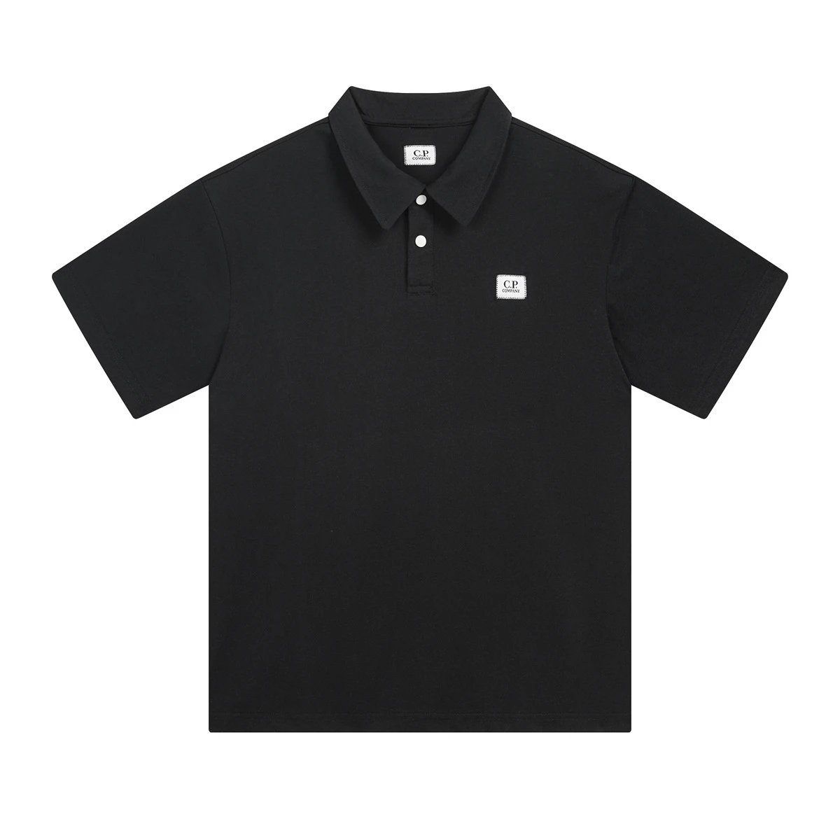 C.P. Company Slim Fit White Polo Shirt Tops Polo - 28