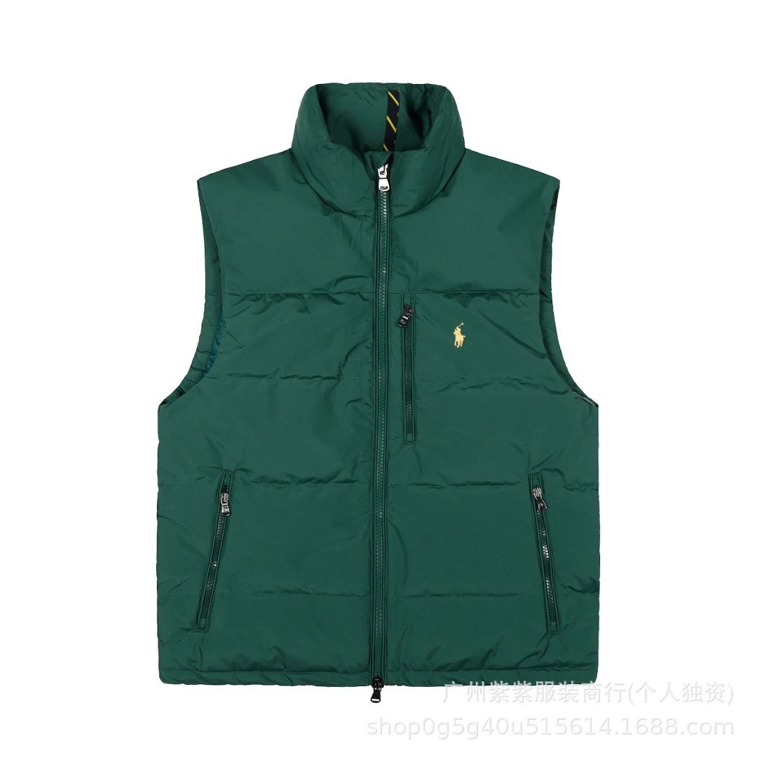 Polo Ralph Lauren Puffer Vest Yellow Outerwear - 6