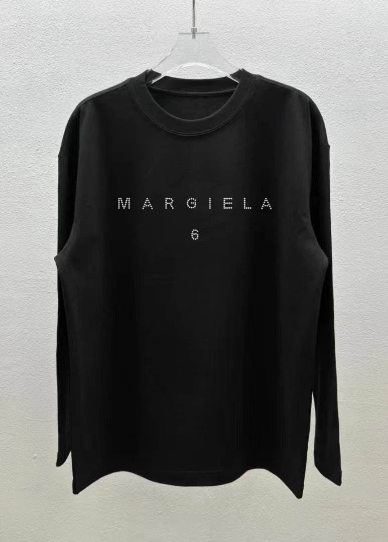 Alexander Wang Logo Long Sleeve T-Shirt Black - 40