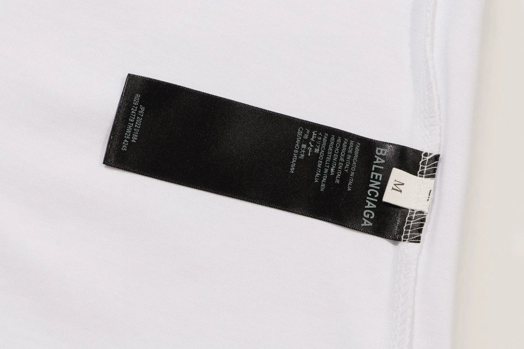 Balenciaga BB Logo Oversized T-Shirt Black - 10