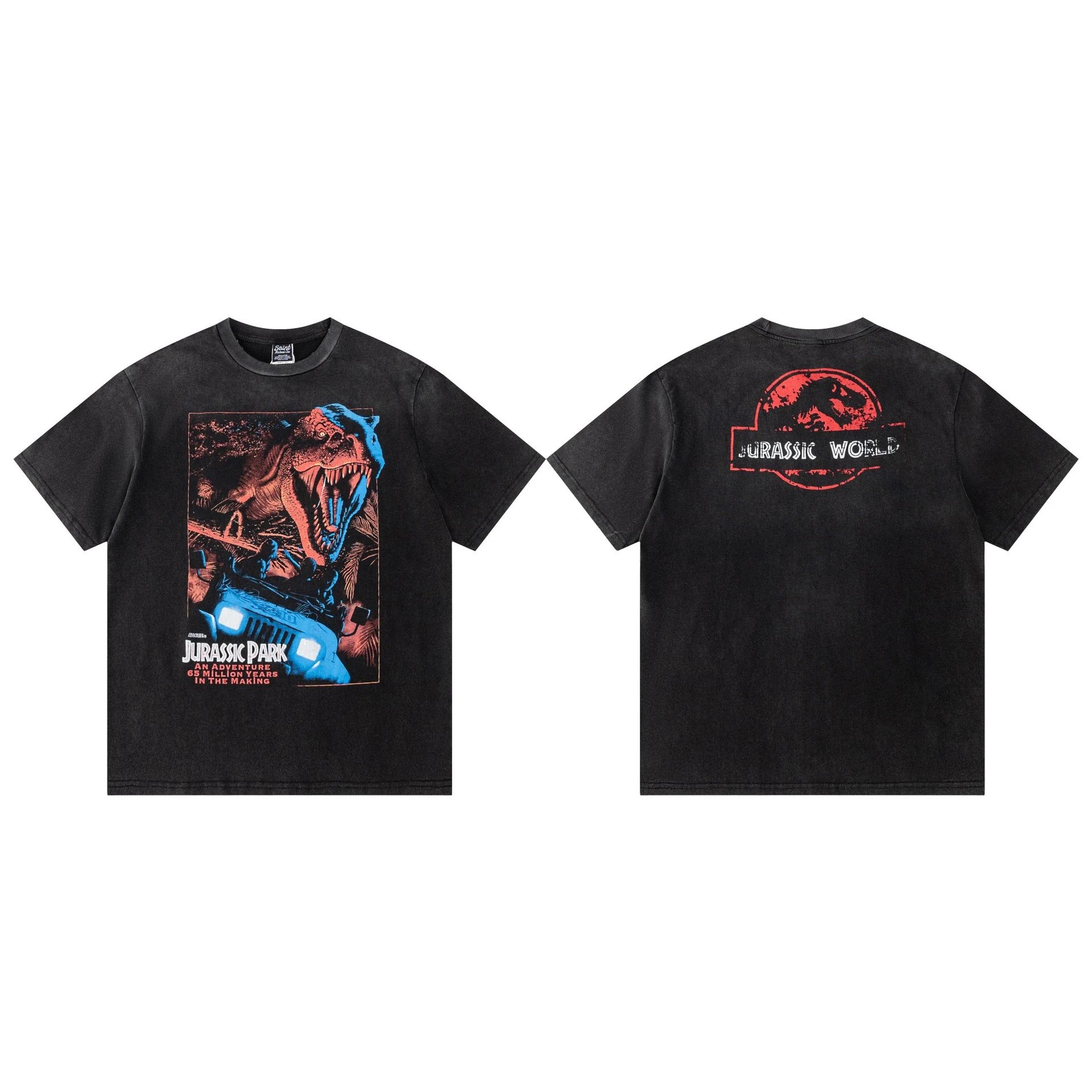 Design Star Wars Episode I The Phantom Menace Graphic T-Shirt Black T-Shirts - 6