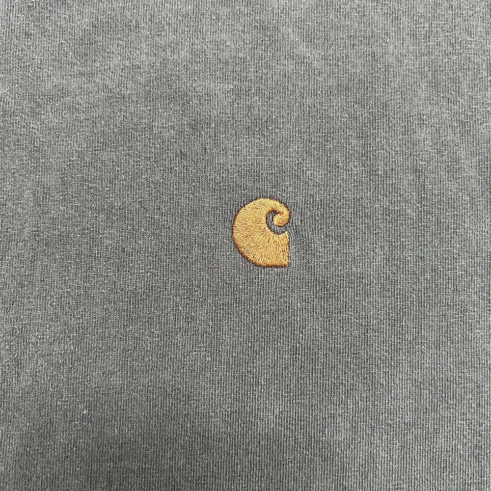 Carhartt Work In Progress Carhartt WIP Logo T-Shirt Army Green T-Shirt T-Shirts - 25