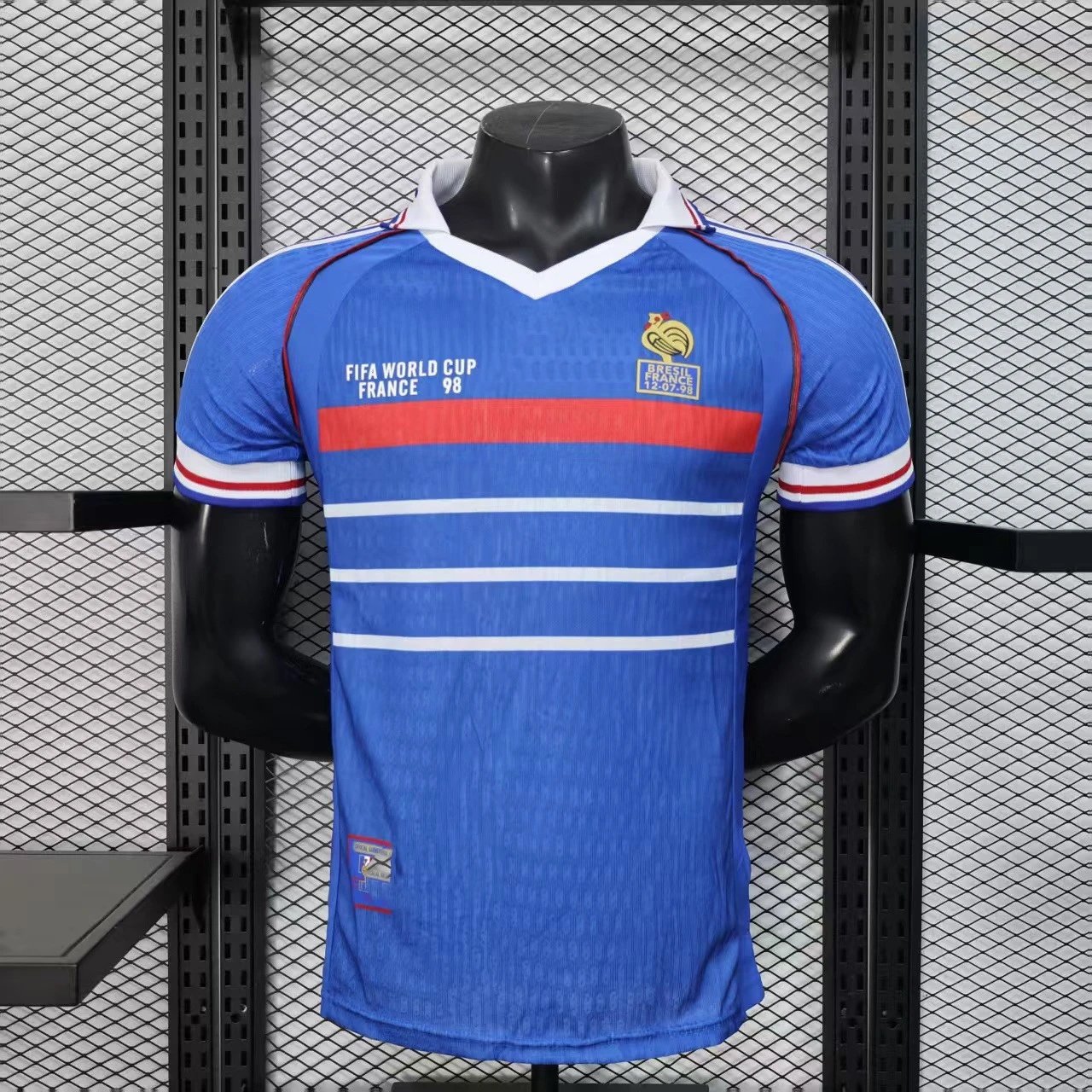 CBF Brazil National Team Away Jersey Blue Black - 10