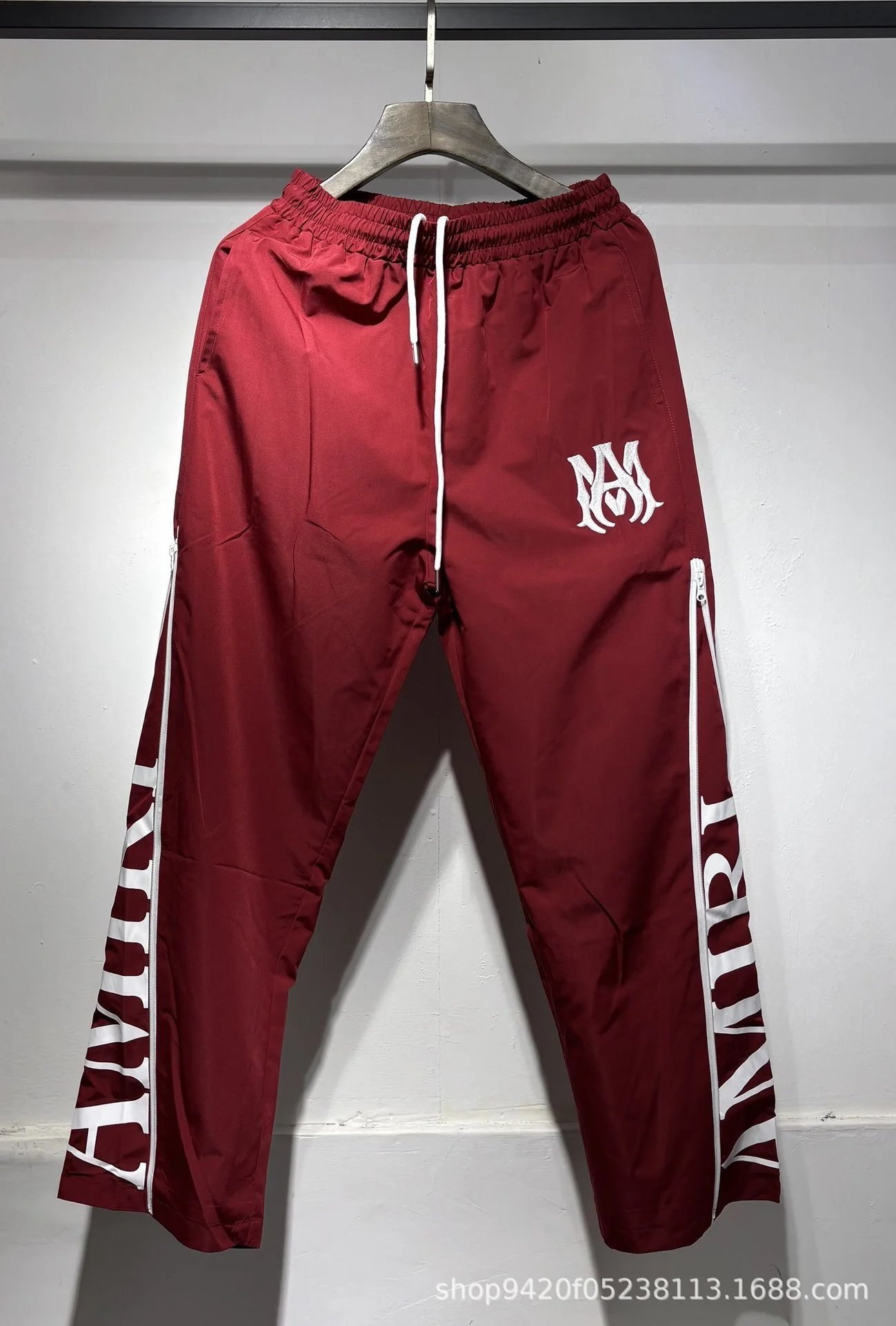 Amiri Logo Track Pants Black - 7