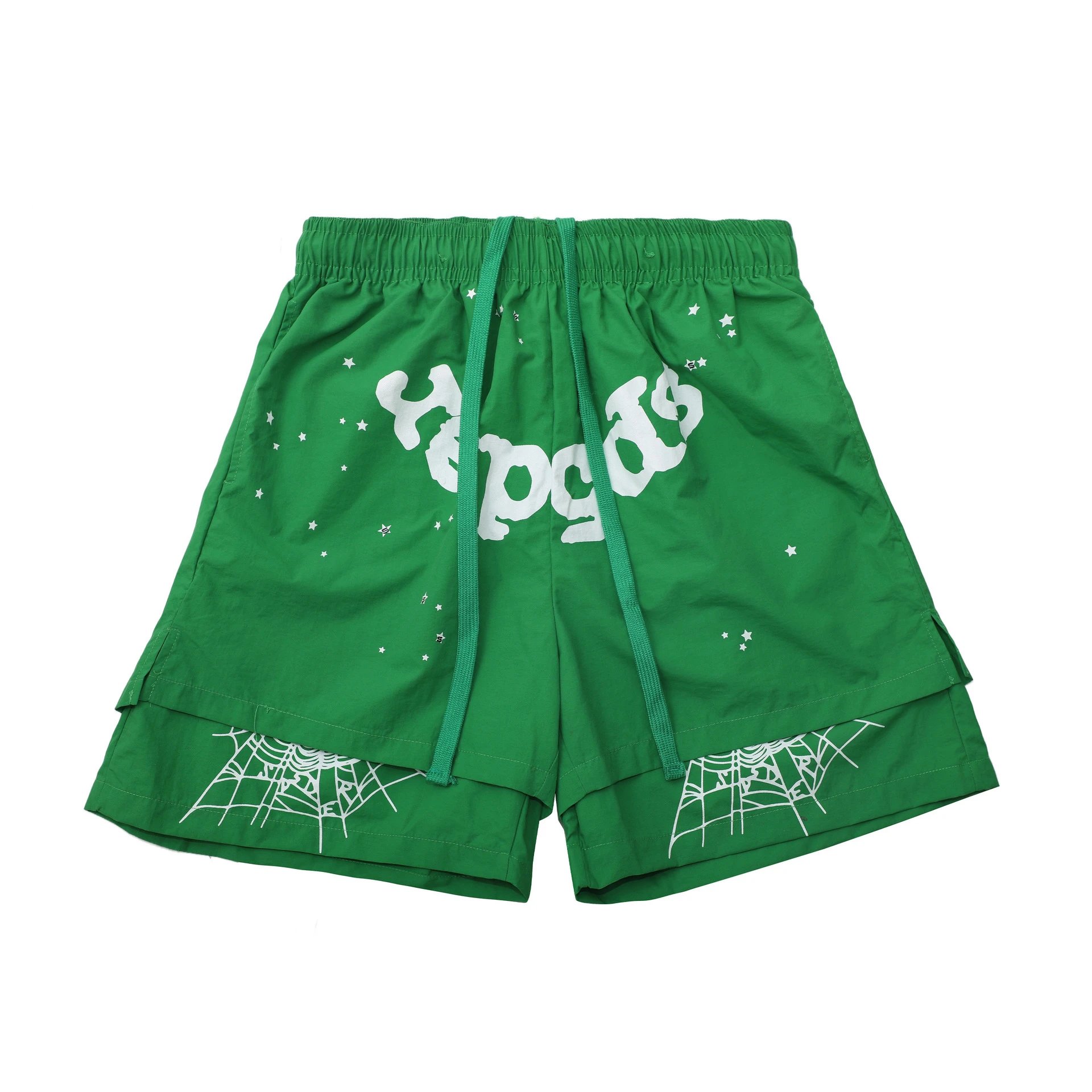 Design 'Teosde' Pink Graphic Shorts Gray - 10