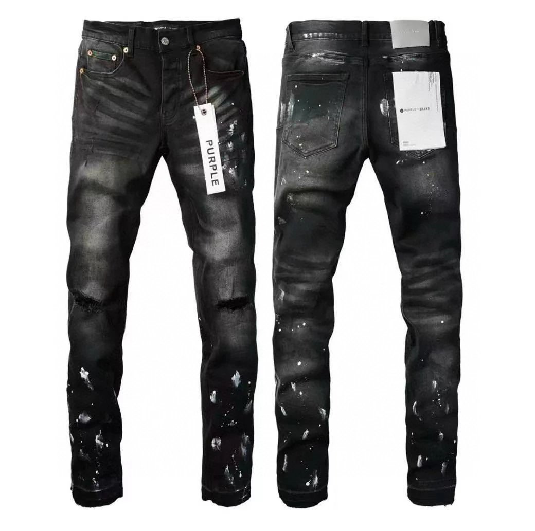 Amiri Acid Wash Distressed Slim Fit Jeans - 12