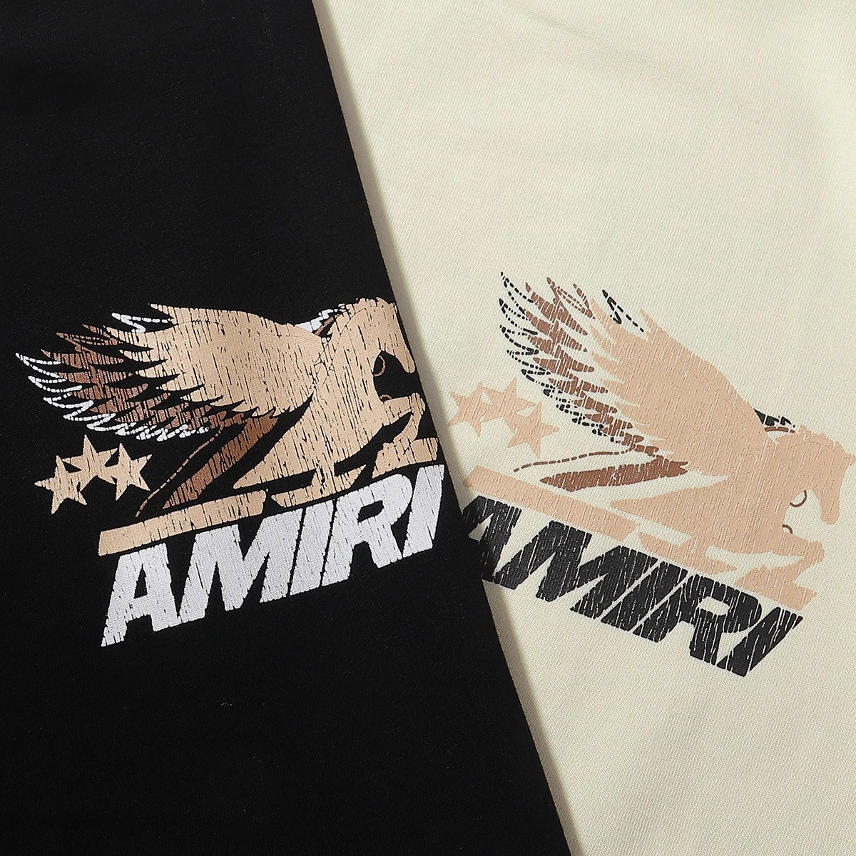 Amiri Hollywood Arch Logo Black T-Shirt - 20