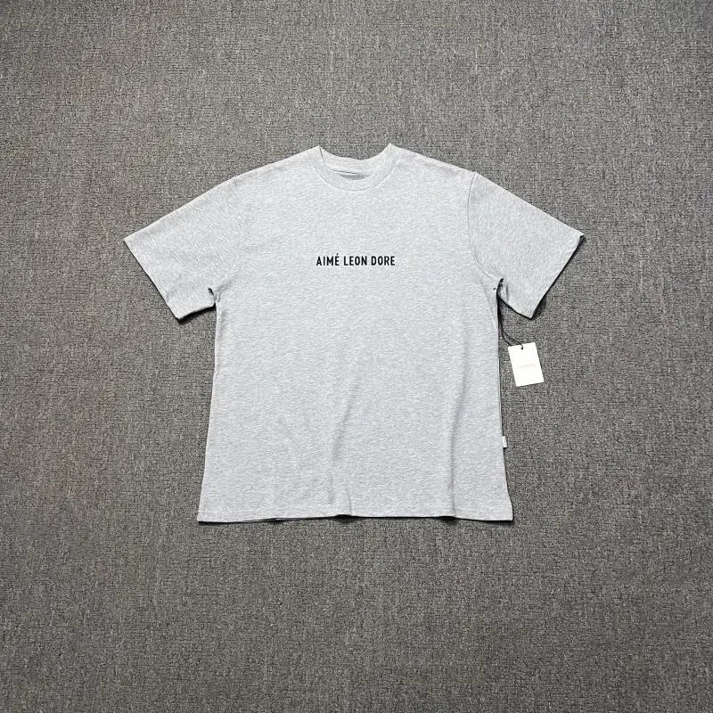 Aimé Leon Dore Apple Logo T-Shirt Black and White - 20