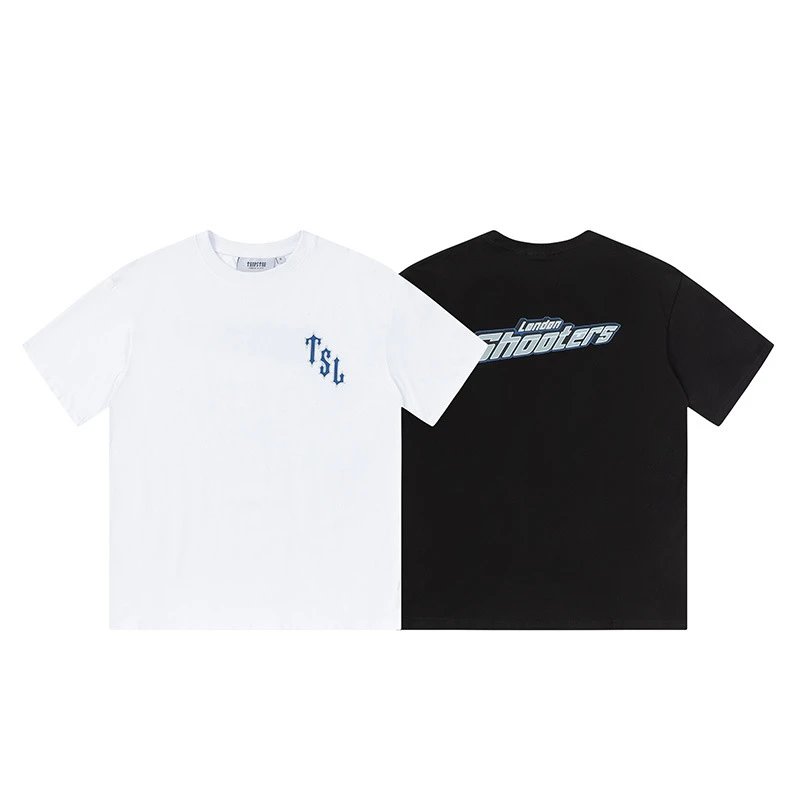 Trapstar Traphouse T-1 Logo Graphic Black T-Shirt T-Shirts - 18