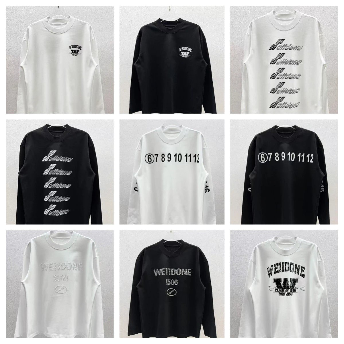 Alexander Wang Logo Long Sleeve T-Shirt Black - 2