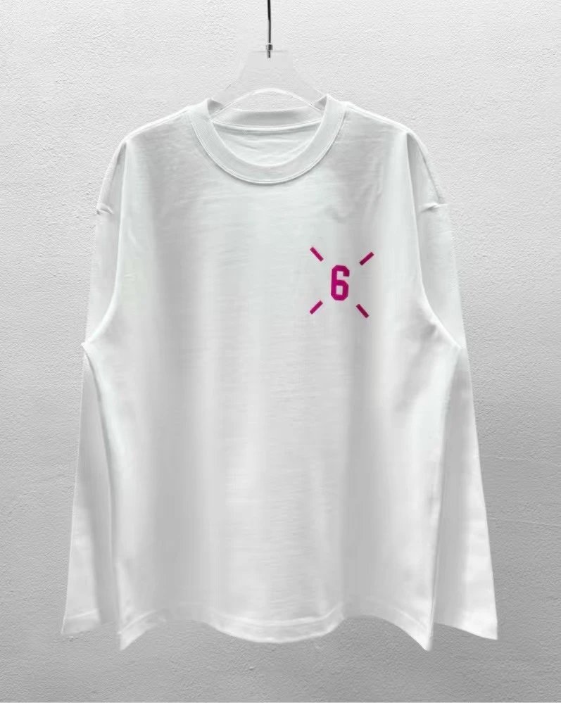 Alexander Wang Logo Long Sleeve T-Shirt Black - 47