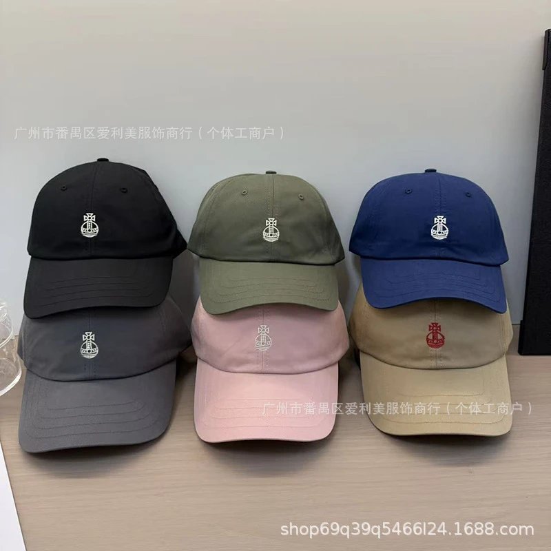 Vivienne Westwood Orb Logo Baseball Cap Gray - 2