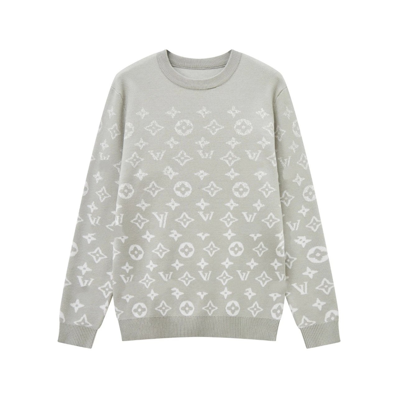 Dolce & Gabbana Knitwear Crewneck logo jacquard sweater — 38