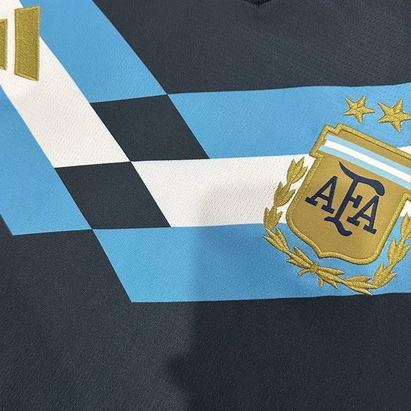 Adidas Argentina National Team Away Jersey Navy Blue - 11