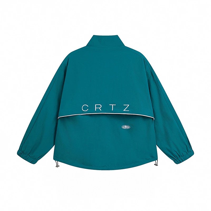 Design CRTZ Windbreaker Jacket Army Green Outerwear - 24