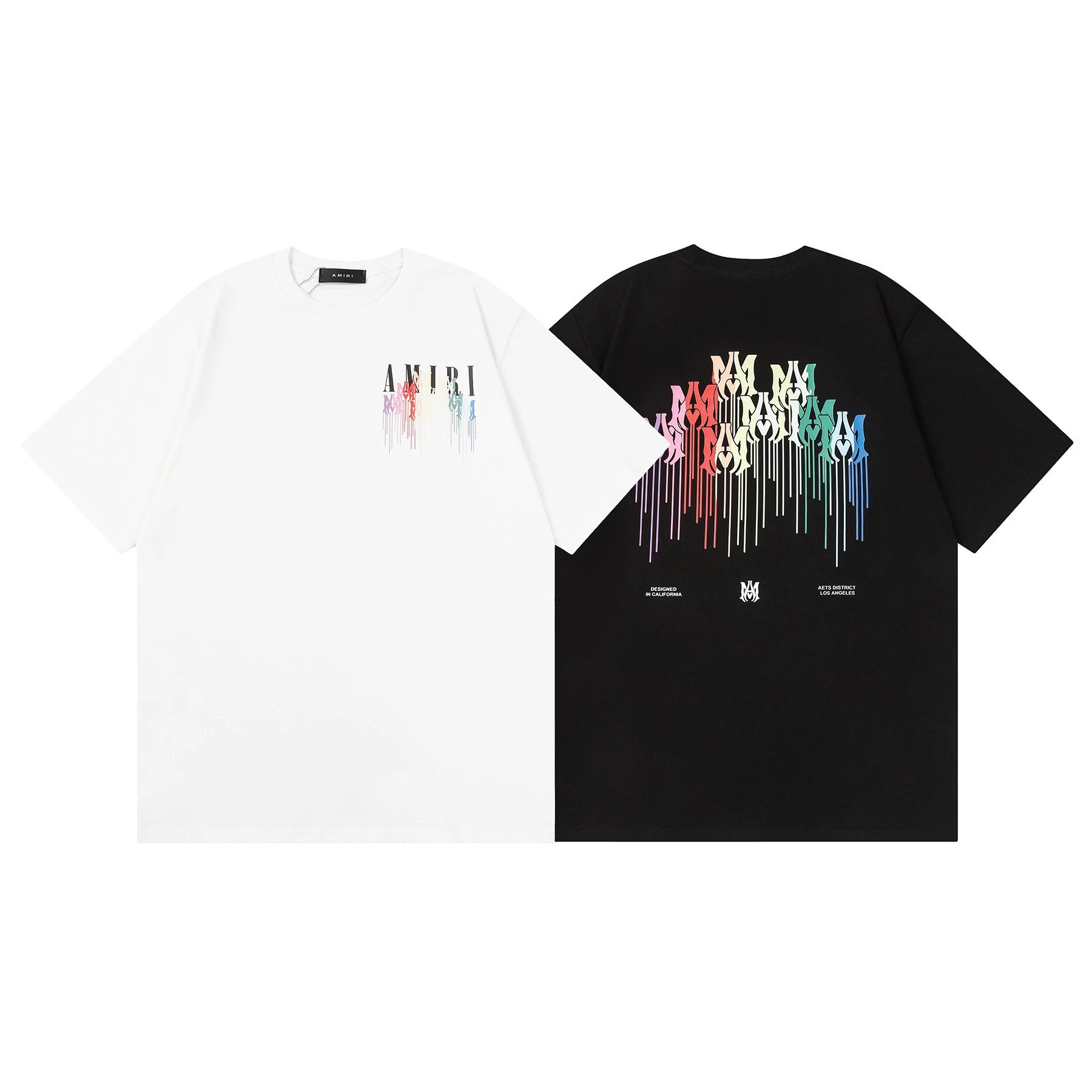 Amiri Hollywood Sign Graphic T-Shirt Black - 17