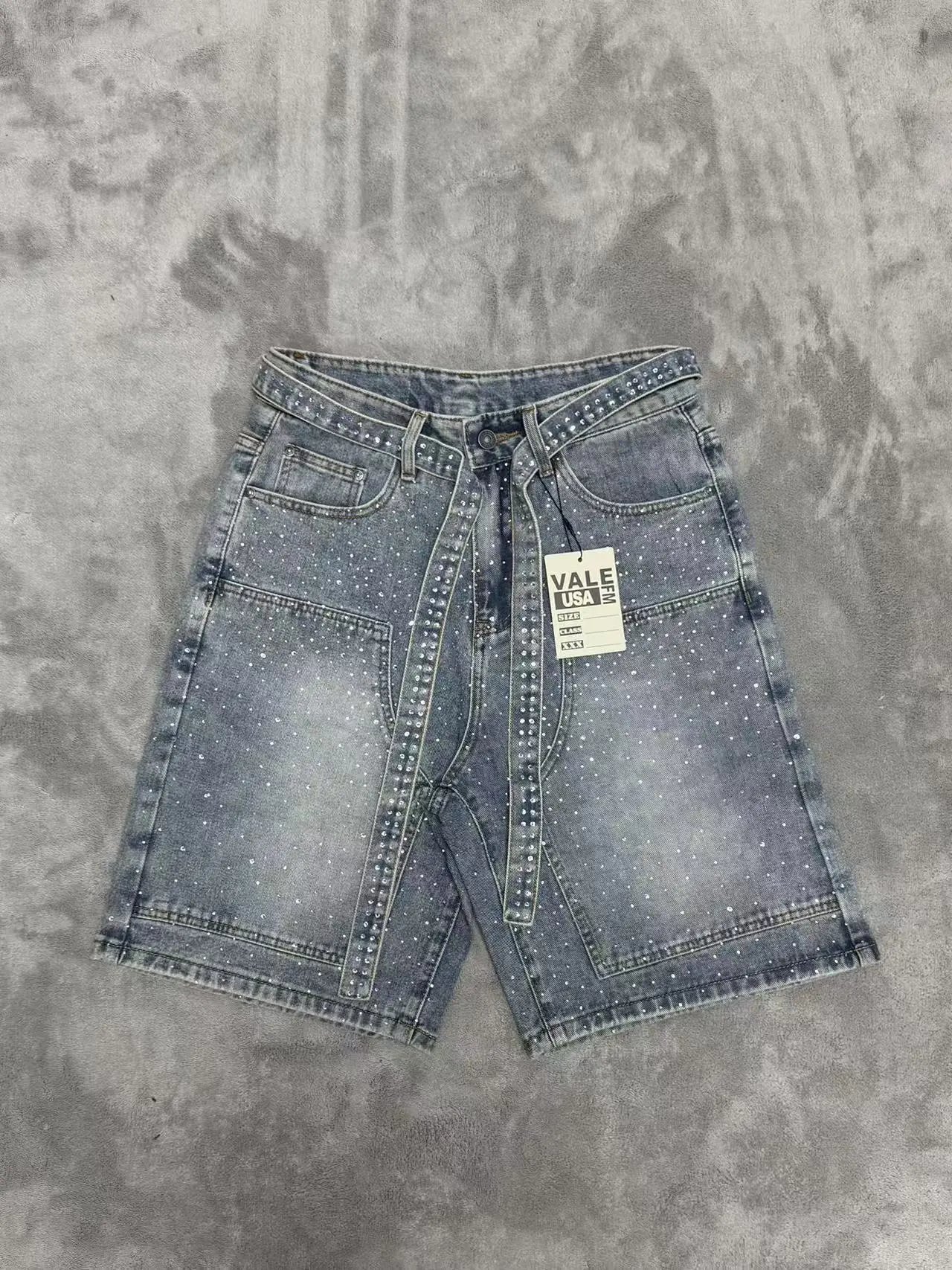 Design Distressed Paint-Splatter Patchwork Jeans - 9