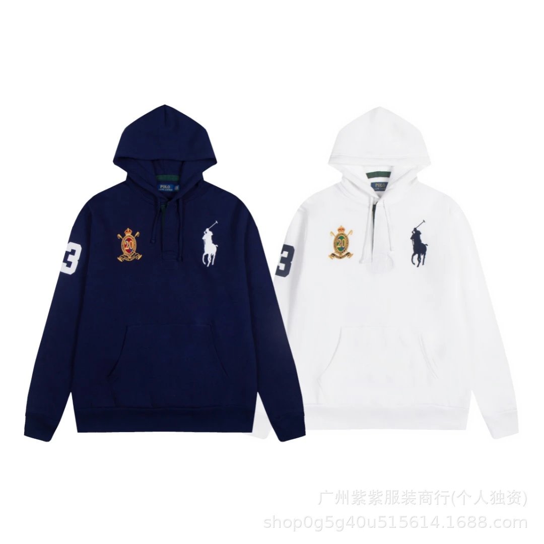 Polo Ralph Lauren Polo Player Hoodie White - 3