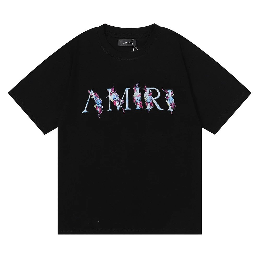 Amiri Banana Plant Lounge Chair Black T-Shirt - 12