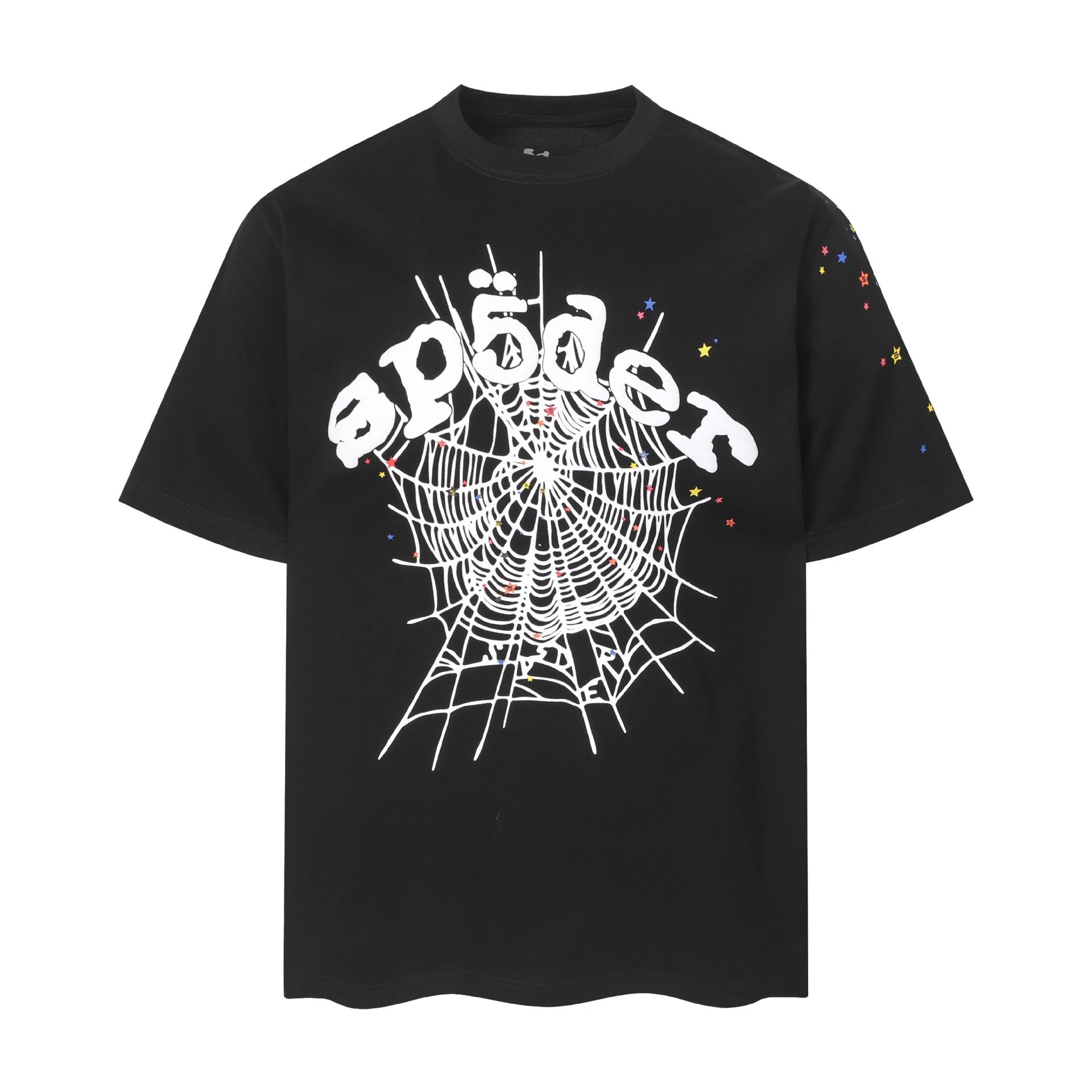 SP5DER Distorted Logo White T-Shirt - 10