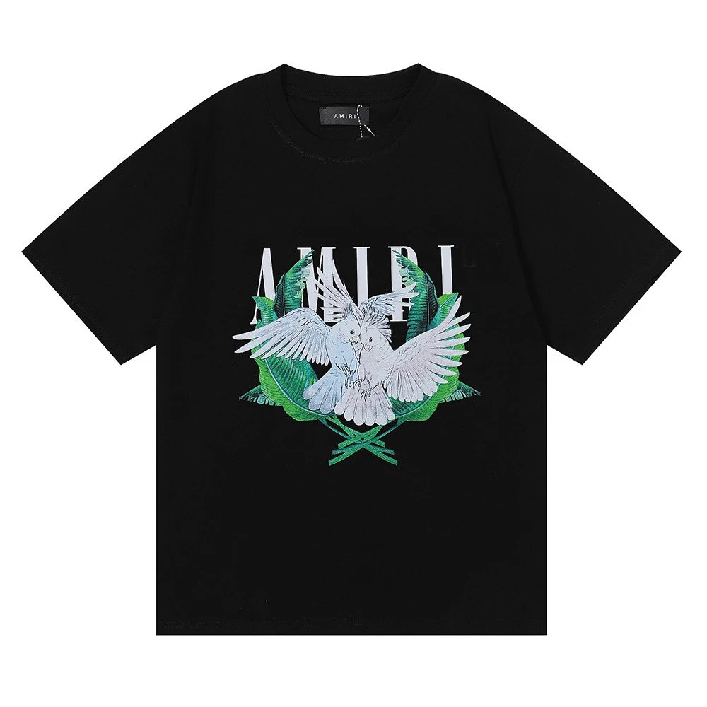 Amiri Banana Plant Lounge Chair Black T-Shirt - 19