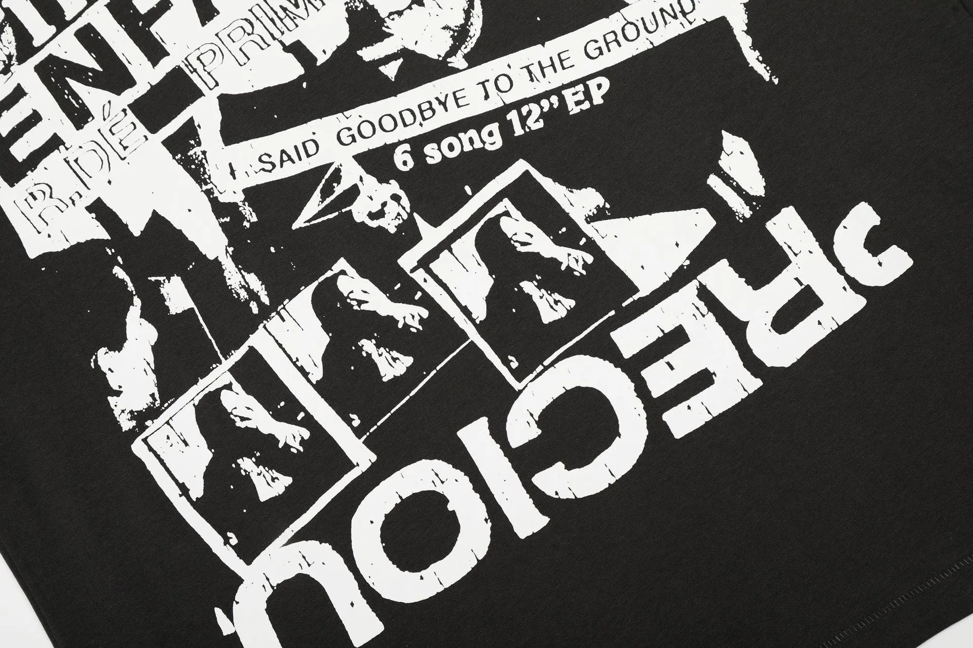 Design Long Sleeve Graphic Tee Black T-Shirts - 18
