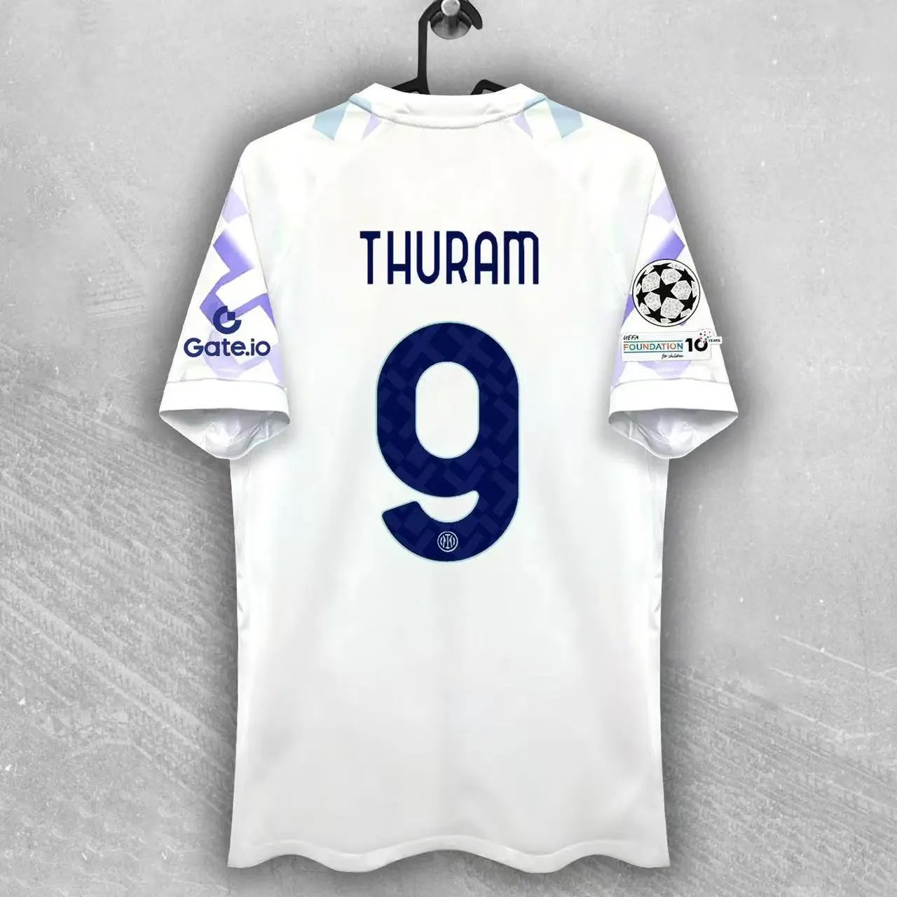 Inter Milan 2023-24 Away Jersey White / Purple - 1