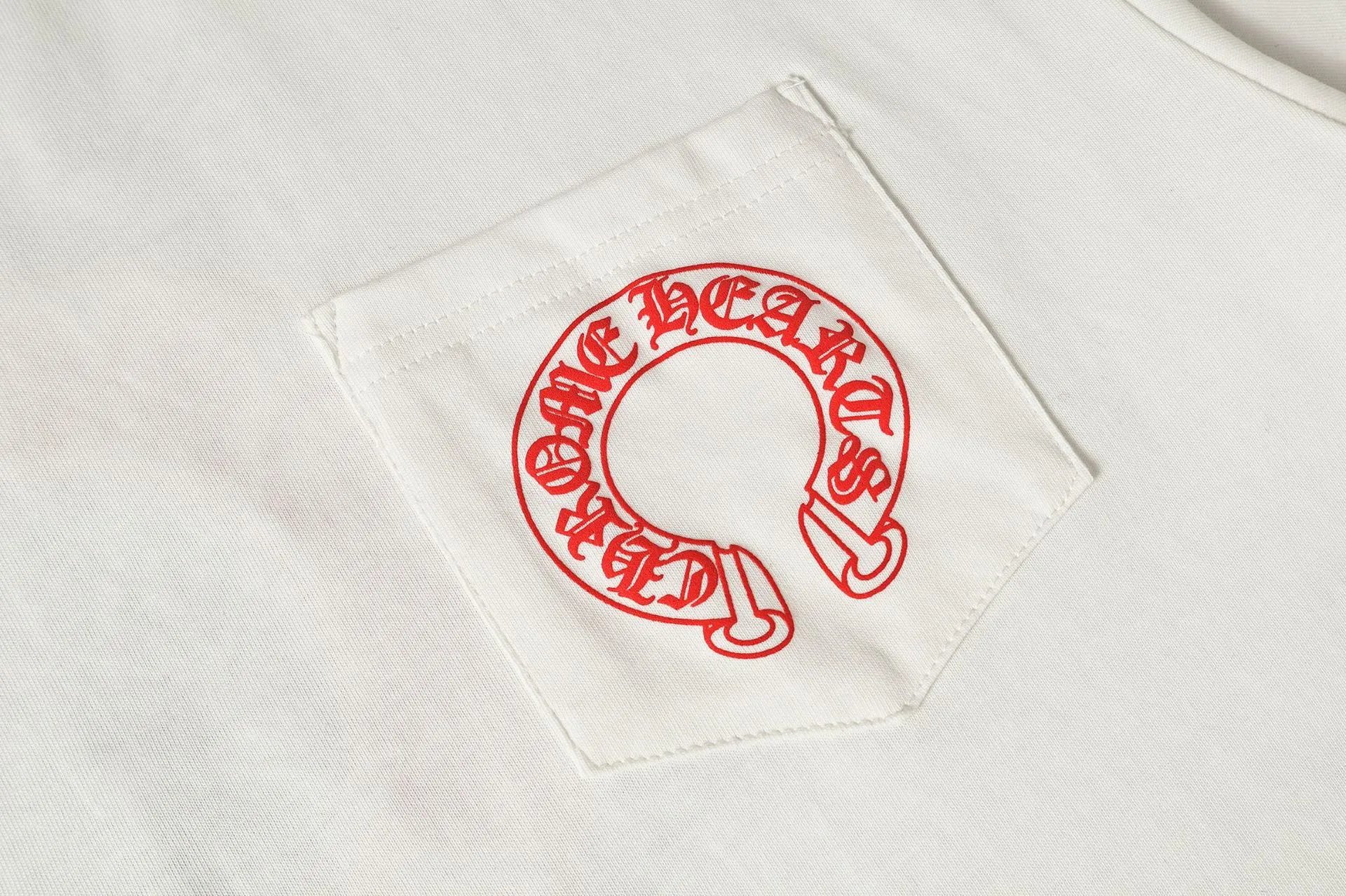 Off-White x Chrome Hearts Cross Motif White T-Shirt - 25