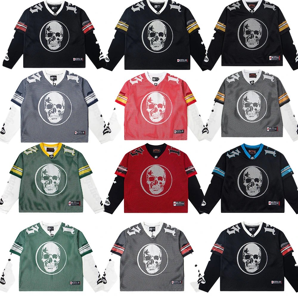 Skull Logo Hockey Je