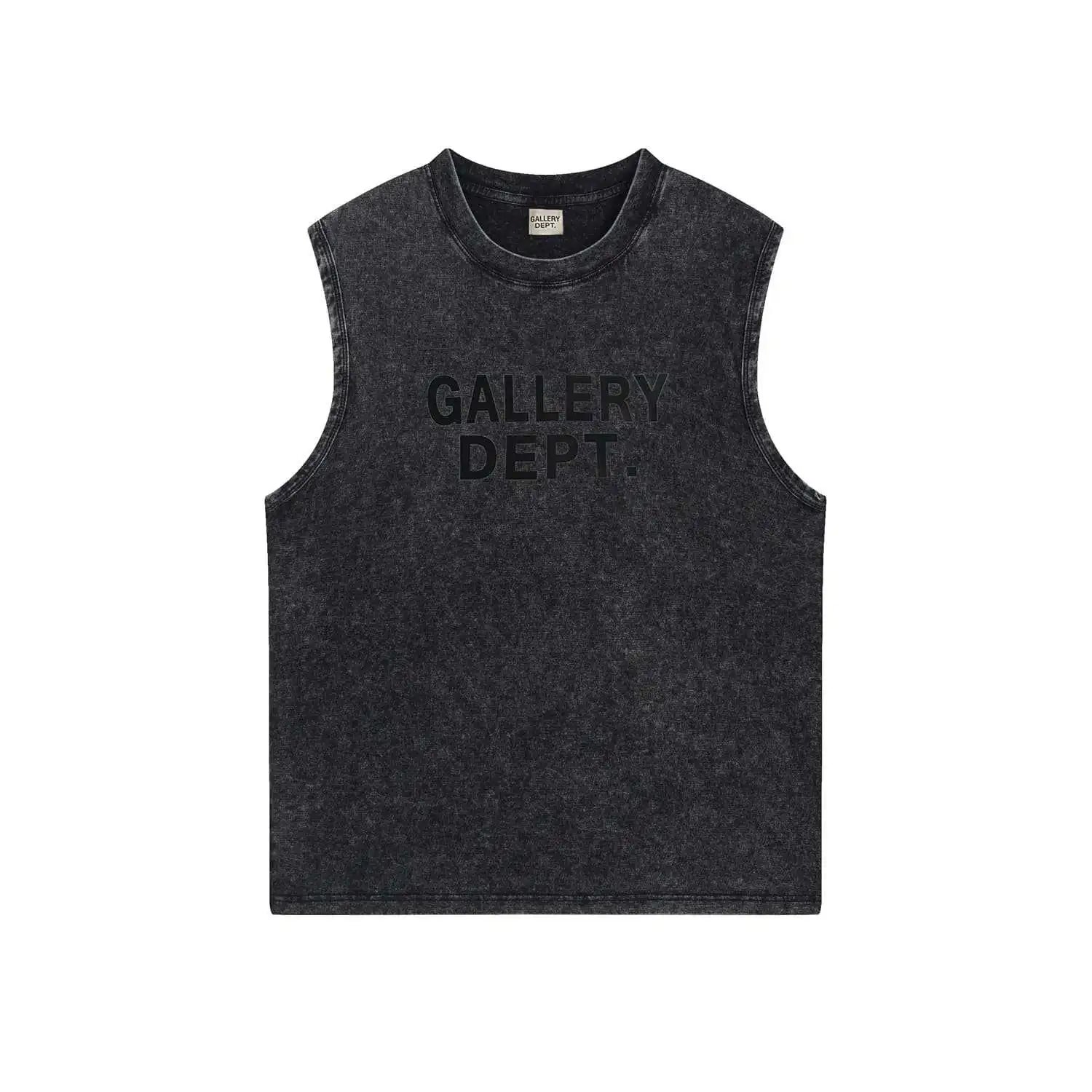 Gallery Dept Gallery Dept. Acid Wash Tank Top Brown Vest Top - 4