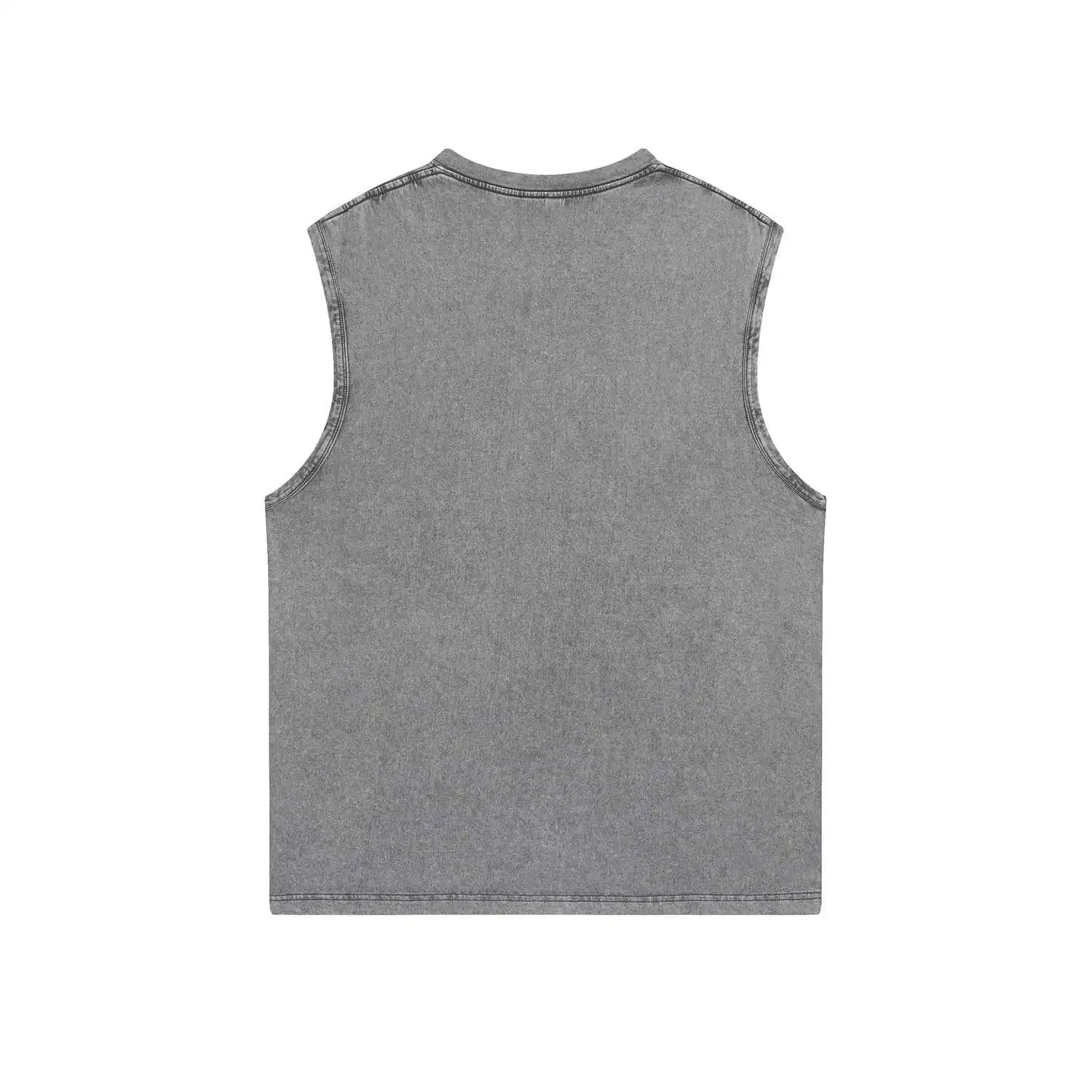Gallery Dept Gallery Dept. Acid Wash Tank Top Brown Vest Top - 9