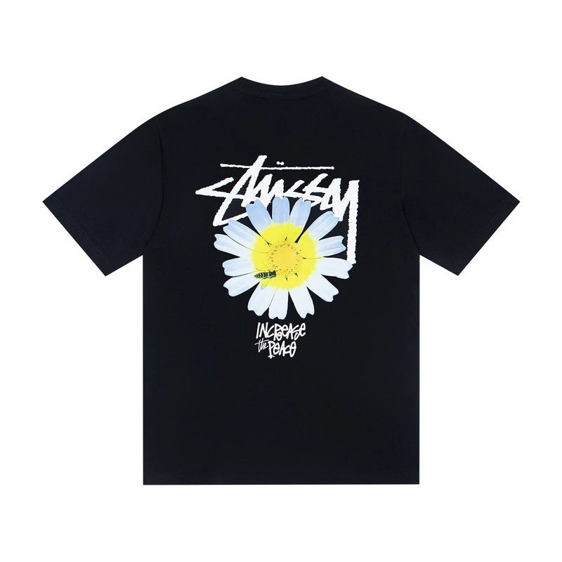 Design Flame Graphic T-Shirt Black - 21