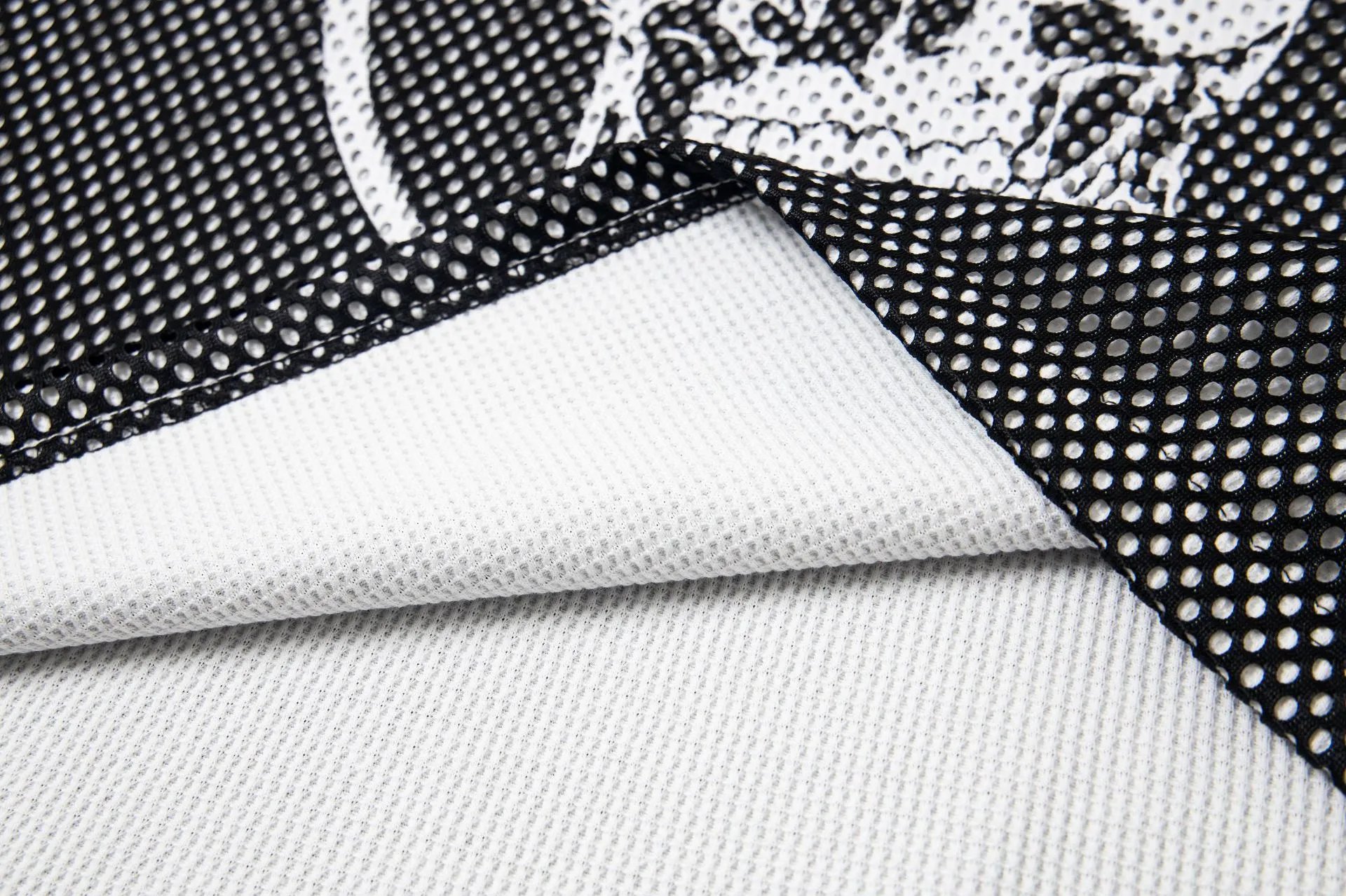 Godspeed Skull Mesh Jersey Black / White / Orange - 6