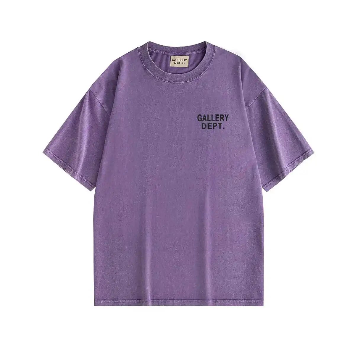 Gallery Dept. Washed Gray Logo T-Shirt - 27