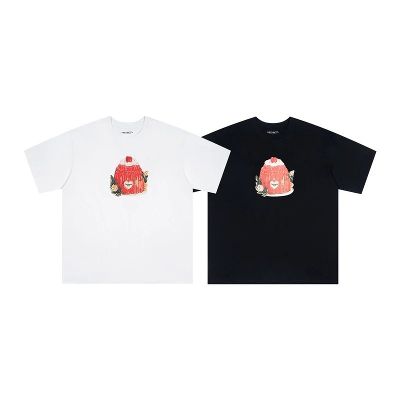 Carhartt Work In Progress Up Up Up Up T-Shirt White and Black - 20