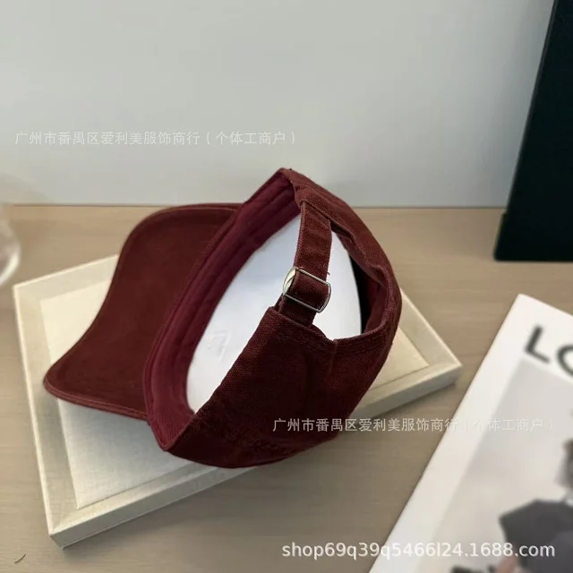 Unbranded Hats Washed cotton baseball cap with embroidered linked-circle motif product detail image 13