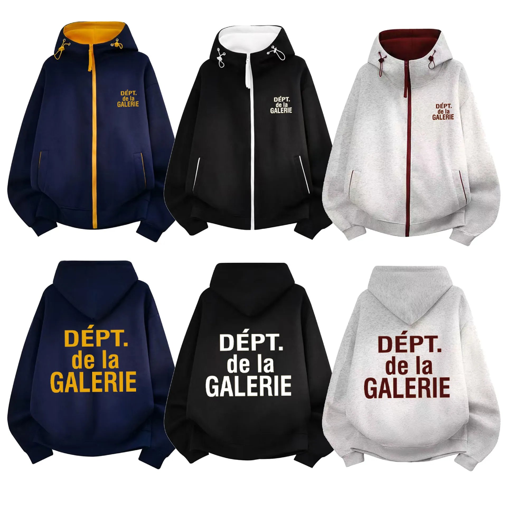 Gallery Dept. Dept. de la Galerie Black Hoodie - 3