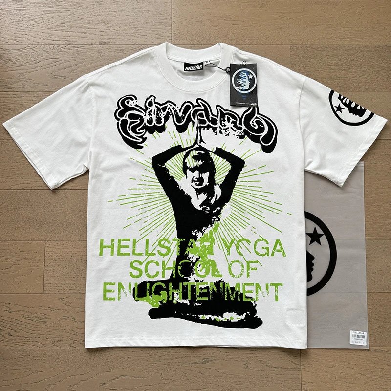 Hellstar Graphic Logo White T-Shirt - 6