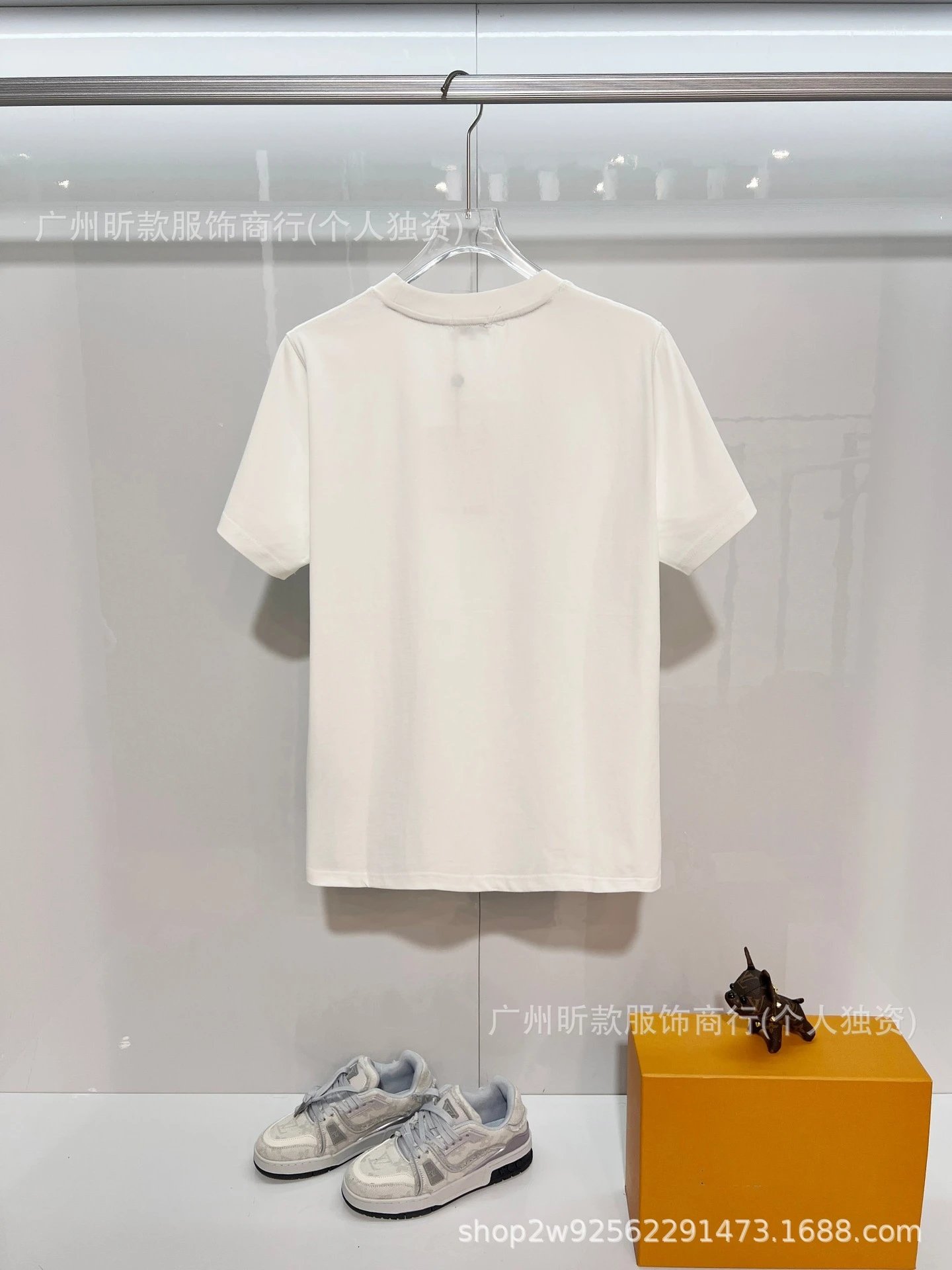 Fendi Monster Eye Polo White with Black Trim Polo Shirt - 17