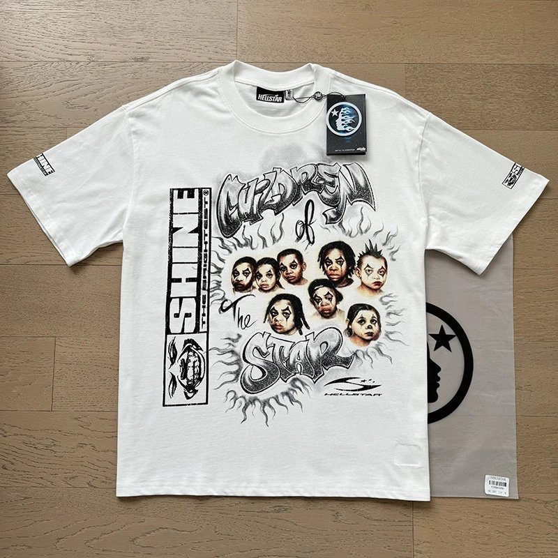 Hellstar Graphic Logo White T-Shirt - 8