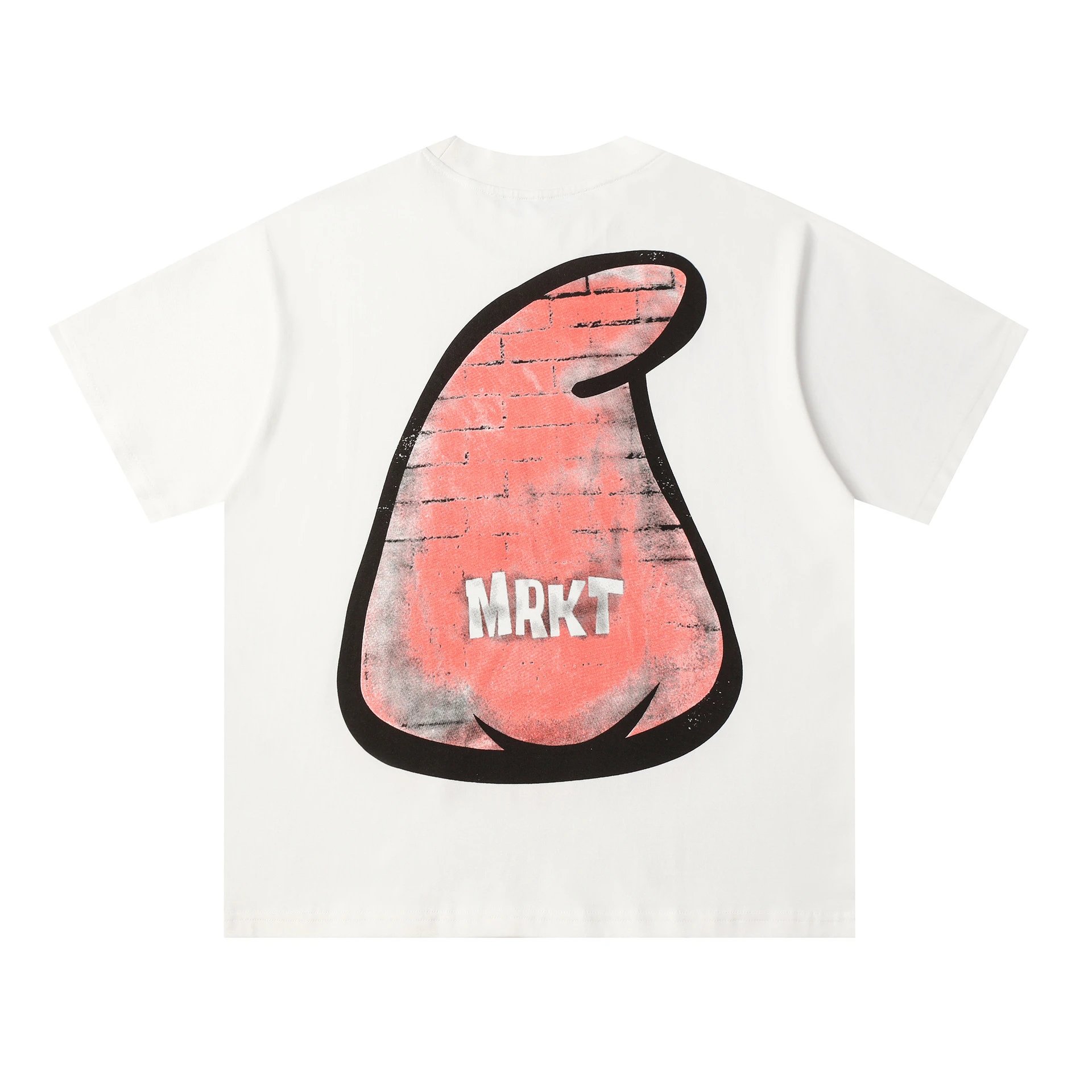 Design Bornstar CD Graphic Cropped T-Shirt White T-Shirts - 25