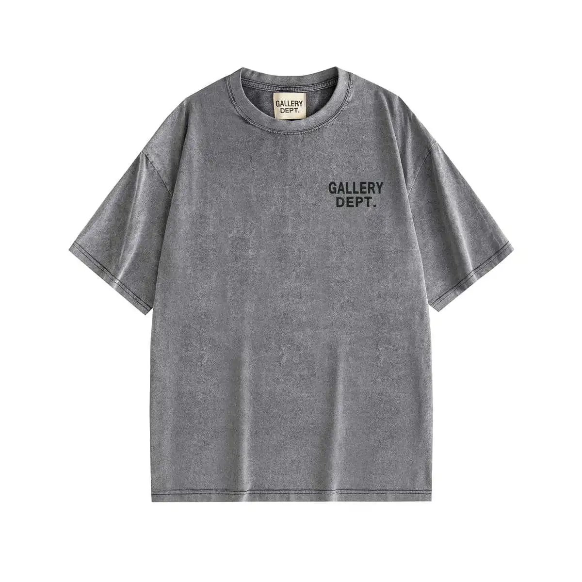 Gallery Dept. Washed Gray Logo T-Shirt - 25