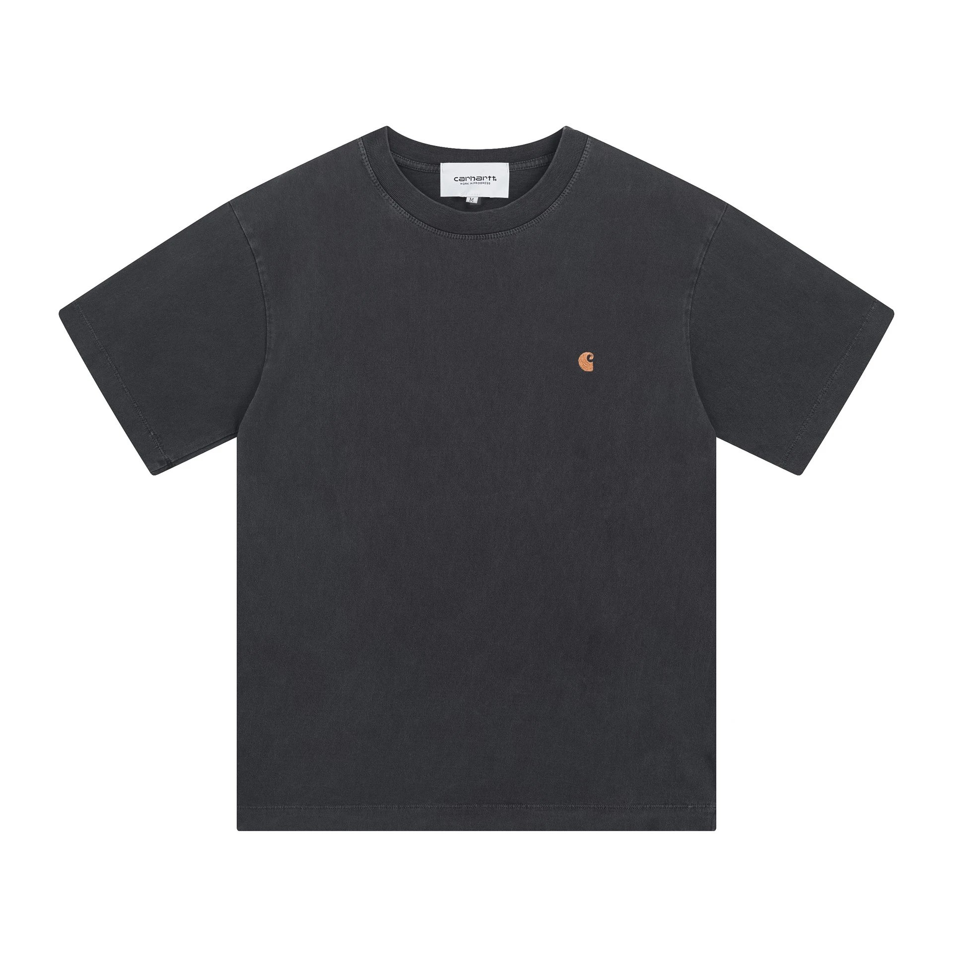 Carhartt Work In Progress Carhartt WIP Logo Raglan T-Shirt Navy / Gray T-Shirts - 4