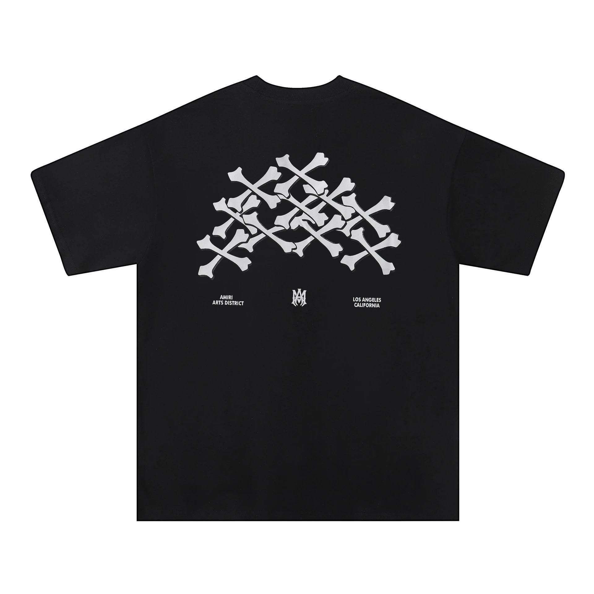 Amiri Records Graphic Print Black T-Shirt - 31